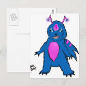 D'Erycc Postkarte (Vorne/Hinten)