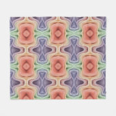 Derzeit abstrakt fleecedecke (Vorderseite (Horizontal))