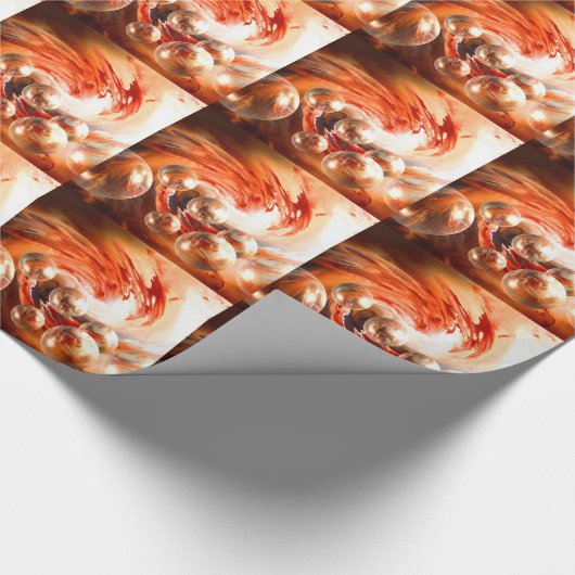 Derzeit Abstrakt Geschenkpapier (Ecke)