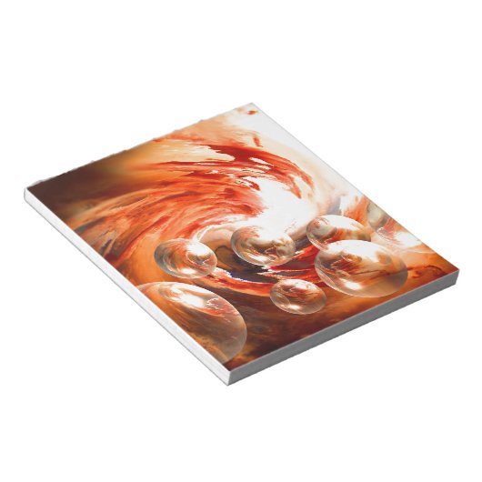 Derzeit Abstrakt Notizblock (angewinkelt)