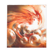 Derzeit Abstrakt Notizblock (Vorderseite)