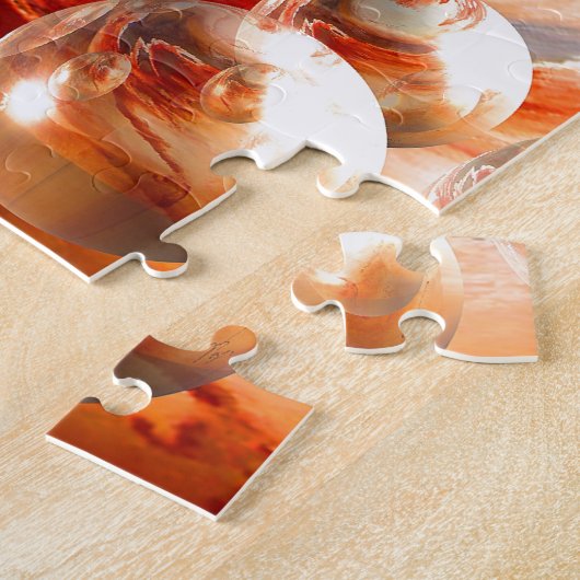 Derzeit Abstrakt Puzzle (Seite)