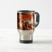 Derzeit Abstrakt Reisebecher (VorderseiteRechts)