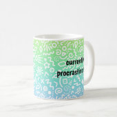 Derzeit aufschiebend - Funny Doodles Tasse (VorderseiteRechts)