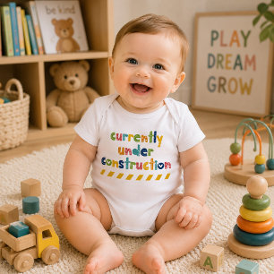 Derzeit im Bau Modern Lustig Cute Baby Strampler
