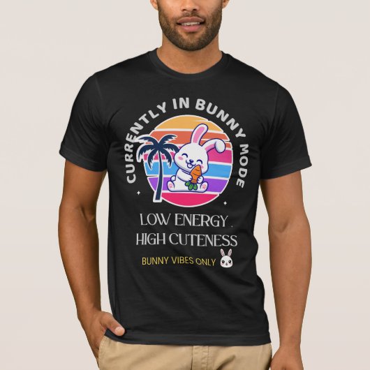 Derzeit im Hasen-Modus T-Shirt (Vorderseite)