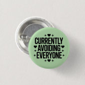 Derzeit jeden Meiden Design Button (Vorne & Hinten)
