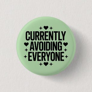 Derzeit jeden Meiden Design Button