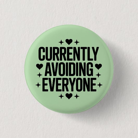 Derzeit jeden Meiden Design Button (Vorderseite)