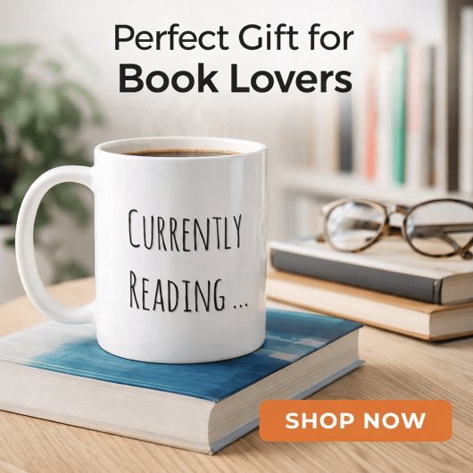 Derzeit lesend… Minimalist Book Lover Kaffeetasse