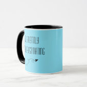 Derzeit mit Arrow Funny Mug aufschieben Tasse (Vorderseite Links)
