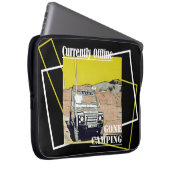 Derzeit Offline Gone Camping Auto Laptop-Sieb Laptopschutzhülle (Vorne Rechts)