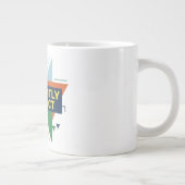 Derzeit Perfektes Abstraktes Modernes Design Jumbo-Tasse (Rechts)
