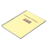 Derzeit Reading.. - Book Lover Notebook Cover Notizblock (Linke Seite)