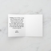 Derzeit viel Weihnachten los (Innenseite)