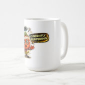 Derzeit wird die lustige Retro-Introvertierte Graf Kaffeetasse (VorderseiteRechts)