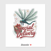 Derzeitige Delivery Dragonfly Aufkleber (Blatt)