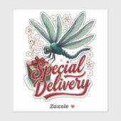 Derzeitige Delivery Dragonfly Aufkleber (Blatt)