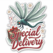 Derzeitige Delivery Dragonfly Aufkleber (Vorderseite)