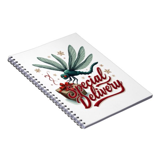 Derzeitige Delivery Dragonfly Notizblock (Rechte Seite)