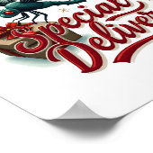 Derzeitige Delivery Dragonfly Poster (Ecke)