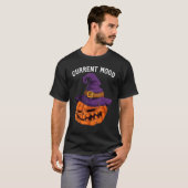 Derzeitige Hexenstimmung Kürbislaterne Pumpkin Beä T-Shirt (Vorne ganz)