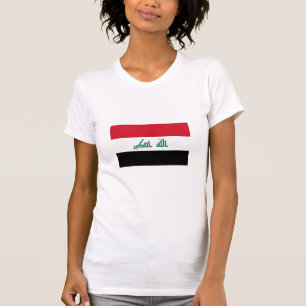 Derzeitige Nationalflagge im Irak T-Shirt