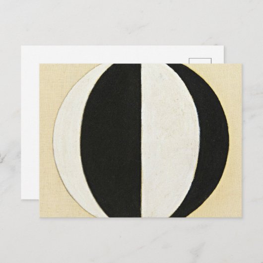 Derzeitiger Stand von Mahatmas durch Hilma af Klin Postkarte (Vorne/Hinten)