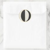 Derzeitiger Stand von Mahatmas durch Hilma af Klin Runder Aufkleber (Tasche)