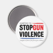 Derzeitiges CSGV-Logo Magnet (Vorderseite/Rückseite)