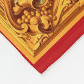 des 18. Jahrhunderts glückliche Familie des Fleecedecke (Ecke)