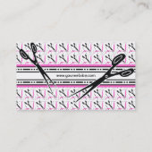 Des Änderungs-Geschäfts-, Näherin-oder Schneiders Visitenkarte (Rückseite)