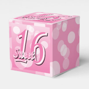 Des Bonbon-16 16. Geburtstag Wort-der Kunst-  Geschenkschachtel