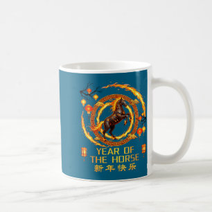 Des Chinesischen Feuerpferds Kaffeetasse