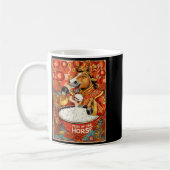 Des chinesischen Zodiak-Pferdreises Kaffeetasse (Links)