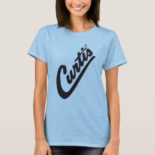 Des Curtis der Frauen Spaghetti-Bügel-Trägershir T-Shirt