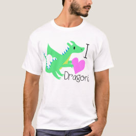 Des Drache-T - Shirt I der Liebe I