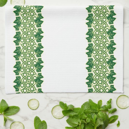 "Des Efeus Geschirrtuch für immer" (Gefaltet)