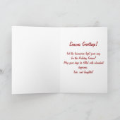 Des Feiertags-Karten-"Festival Lichtes" Feiertagskarte (Innenseite)