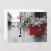 Des fleurs à Montréal Postkarte (Vorne/Hinten)