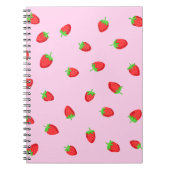 Des Fraises Notebook Notizblock (Vorderseite)