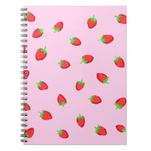Des Fraises Notebook Notizblock