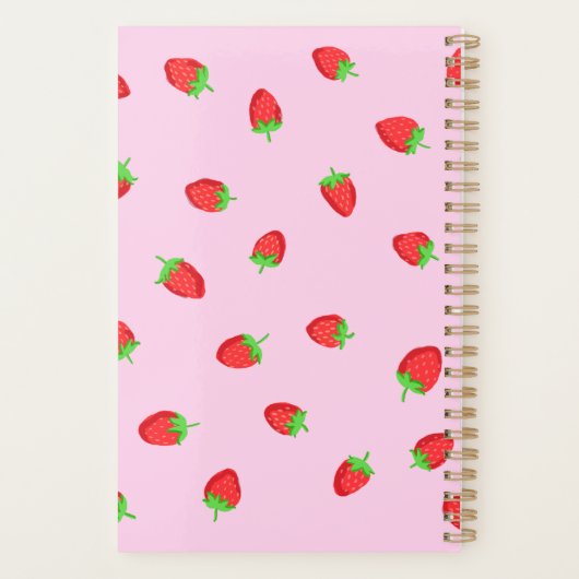 Des Fraises Planner Planer (Rückseite)