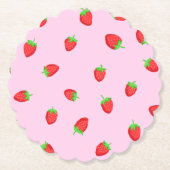 Des Fraises Untersetzer (Vorderseite)