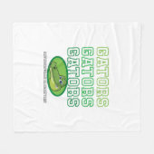 DES Gator Blanket Fleecedecke (Vorderseite (Horizontal))
