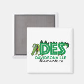 DES - Gator Gear Magnet (Vorderseite/Rückseite)