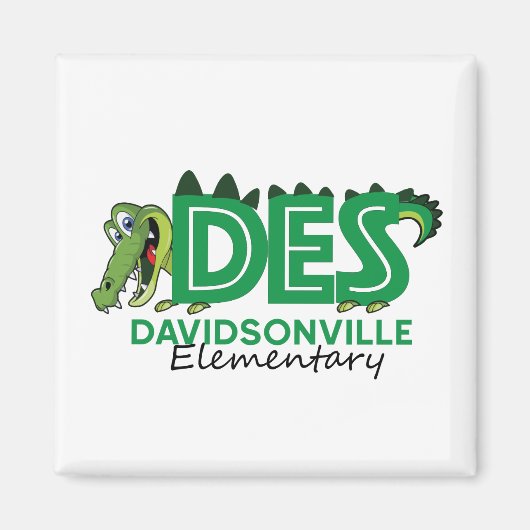DES - Gator Gear Magnet (Vorne)