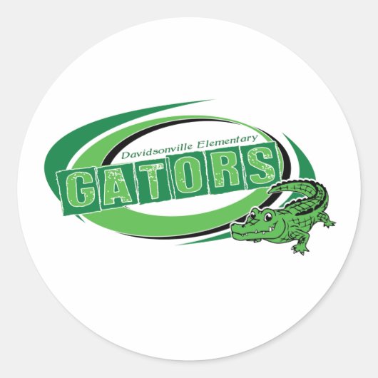 DES Gator Stickers (Vorderseite)