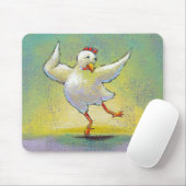 Des Huhnspaßes des interpretierenden Tanzes Mousepad (Mit Mouse)