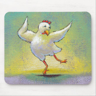 Des Huhnspaßes des interpretierenden Tanzes Mousepad